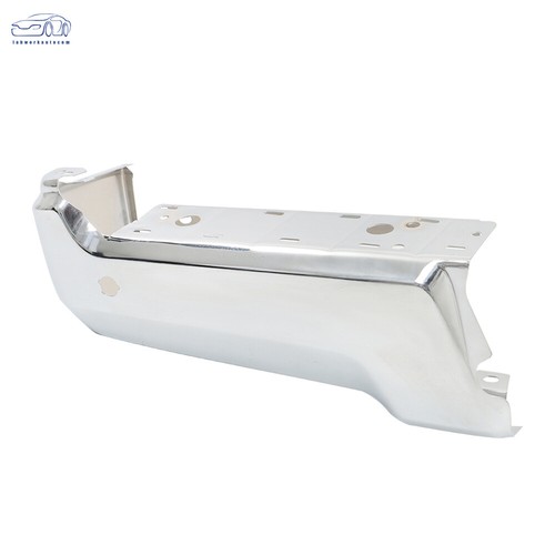 FO1102387 Chrome Rear LH Drivers Bumper Face Bar For 17-22 Ford F250 F350 w/Park - Picture 4 of 21