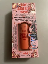 Ioni  Lip Jelly Tint Sheer Lip & Cheek Tint Red Long Lasting NEW