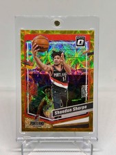 Shaedon Sharpe 2023-24 Panini Optic Gold Scope 05/10 Portland Trailblazers #170