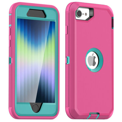 For iPhone SE 2022/2020 3rd/2nd Gen Phone Case Heavy Duty Shockproof Tough Cover