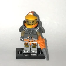 Lego Minifigure Space Miner Complete Collectible Series 12 71007 CMF 2014