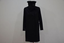 Ralph Lauren Black Label Made in USA Shearling & Leather Trim Wool Jacket Coat 6
