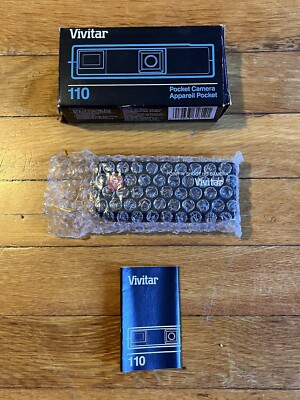 VINTAGE Vivitar 110 Point N Shoot Pocket Camera