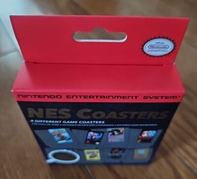 NES Coasters Set of 8 Super Mario Bros Zelda Donkey Kong Coffee Tea Coaster NEW