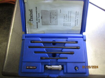Centarl Tools Inc Inside Micrometer Model 6230