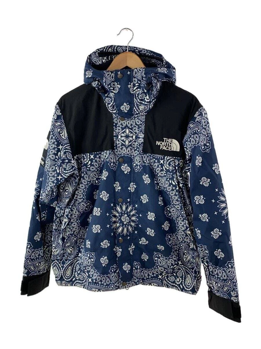 Parka montagne Supreme The North Face Collaboration bleu marine taille M NP51400I occasion