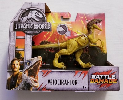 battle damage velociraptor