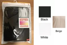 UNIQLO Men Heattech Long Sleeve V Neck T-shirt
