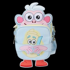 Loungefly Dora the Explorer Boots Crossbuddies Crossbody Bag with Coin Bag