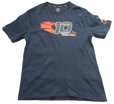 #ad Vintage X Blades 2003 Pirtek Racing Ambrose 4 Men#x27;s XL T shirt Blue Short Sleeve AU $34.97