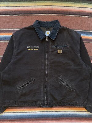 2007 J97 Dark Brown Carhartt Detroit Work Jacket | eBay
