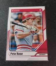 2024 Panini Donruss Baseball Pete Rose #64 Base Card Cincinnati Reds