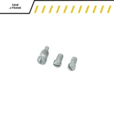 S&W J-Frame Stainless Side Plate Screw Set – 3pc – TK Custom Revolver Part