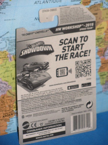 HOT WHEELS 1970 CHEVY CHEVELLE #194/250 HW WORKSHOP *BRAND NEW & RARE* - Picture 4 of 10
