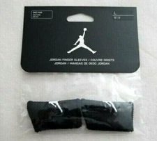 Nike Jordan Finger Sleeves Black/White Adult Large