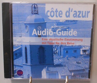 Cote d´Azur Reiseführer CD Audio Guide Tipps Reise Blaue Küste Frankreich #T419A
