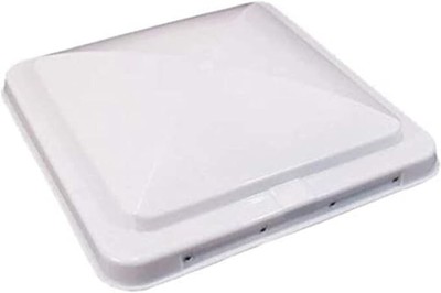 Heng's 90110A-C1 Universal Lid for Elixir/Ventline Roof Vents - 14' White