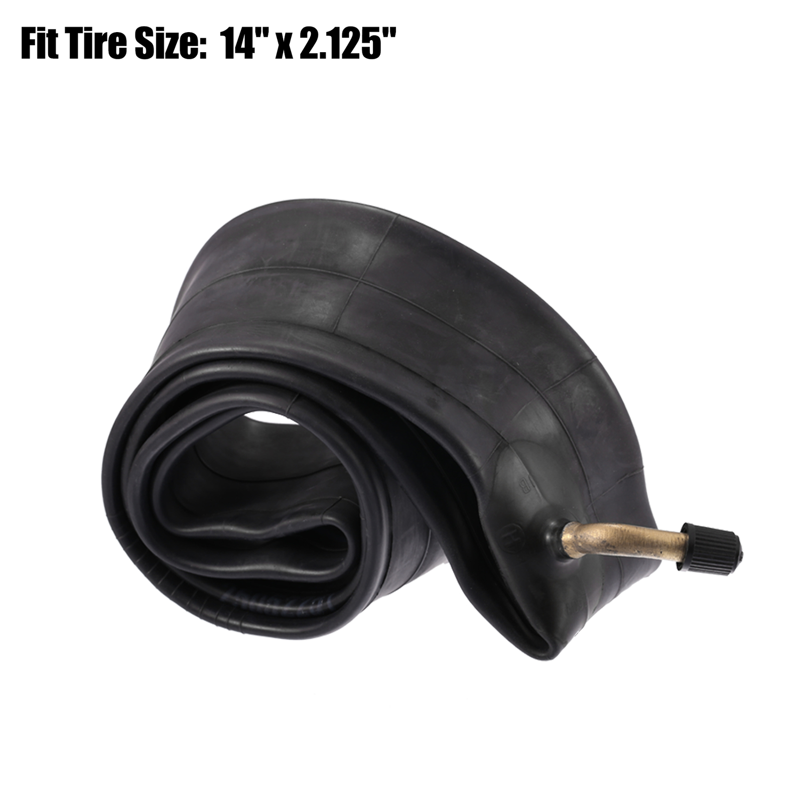 Pack of 3 14" Bike Inner Tube 14x2.125 Rubber 45mm Long Bent Valve MTB