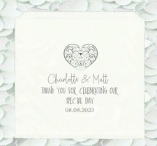 Wedding Sweet Bags, White or Brown