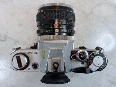 CANON AE-1 SLR 35mm Film Camera & CANON FD 50mm f1.4 Prime Lens