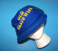 Old Farts Wife Vintage Trucker Type Cap 1980's