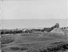 Strand Rosslare Co Wexford Ireland c1900 OLD PHOTO