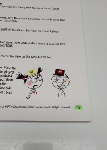 A Little SPOT Of Feelings And Emotions Educator Guide Diane Alber - Picture 11 of 19