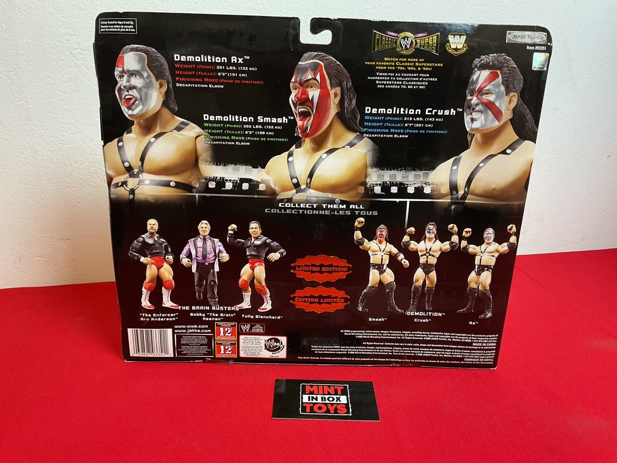 WWE クラシック  アックス＆スマッシュ＜デモリションズ＞ オーバーマスク Wwe elite Demolition Ax And Crush, Jakks Mask And Road