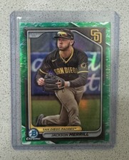 2024 Bowman Baseball Chrome Lunar Glow Jackson Merrill #BCP-145 San Diego Padres