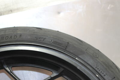 2012 Kawasaki Ninja Zx14r Front Rim Wheel Tire BENT READ 2012 Kawasaki Ninja Zx14r Front Rim Wheel Tire BENT READ