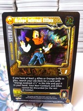DBZ CCG DRAGON BALL Z GT NARANJA EFLUJO INFERNAL #82 LÁMINA ANTIGUA LIMITADA SUPER 17 04