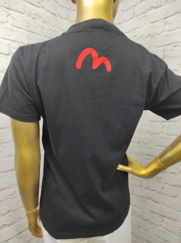 Evisu Ranch & Co Vintage T-Shirt 90s Crew Neck Tee Logo Trending Merch XS - Picture 5 of 8