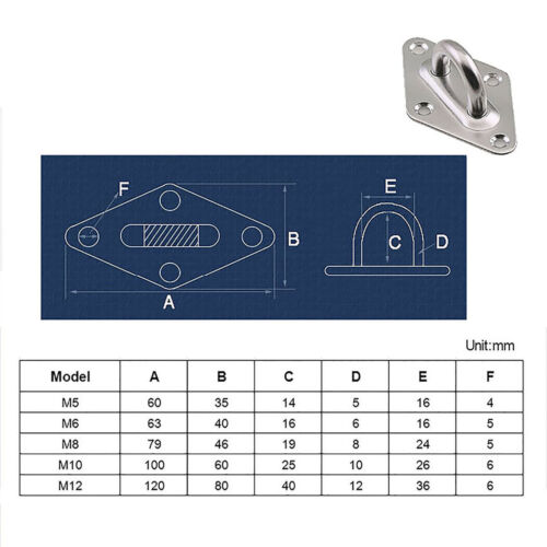 Stainless Steel Link Chain Shackles Carabiner Turnbuckle Simplex Duplex Pulley - Picture 20 of 32