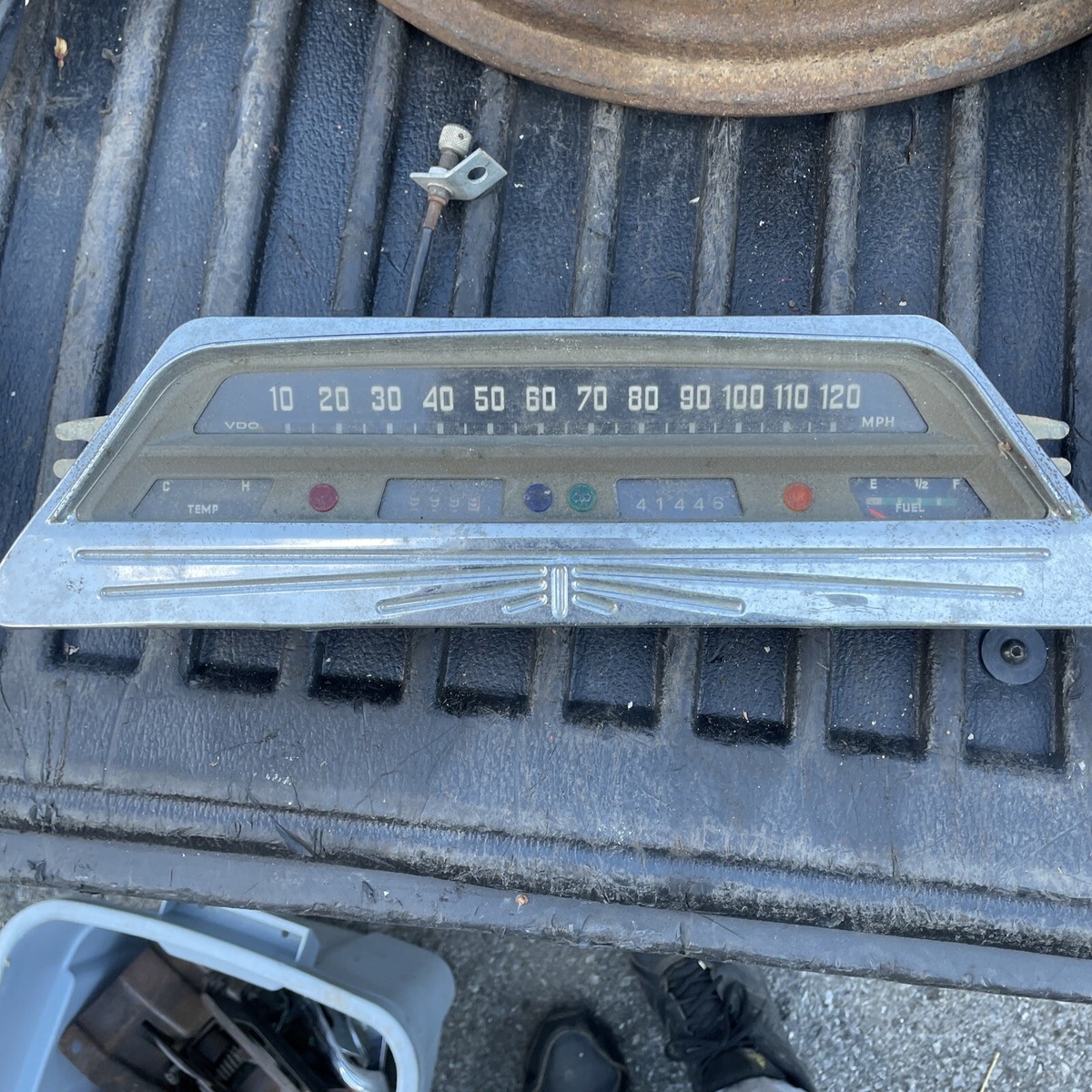 1959-1964 Volvo 122 PV 544 Instrument Cluster Speedometer Odometer