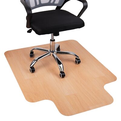 Office Chair Mat for Hardwood Floors Under Desk Floor Protector Rolling PVC 4...