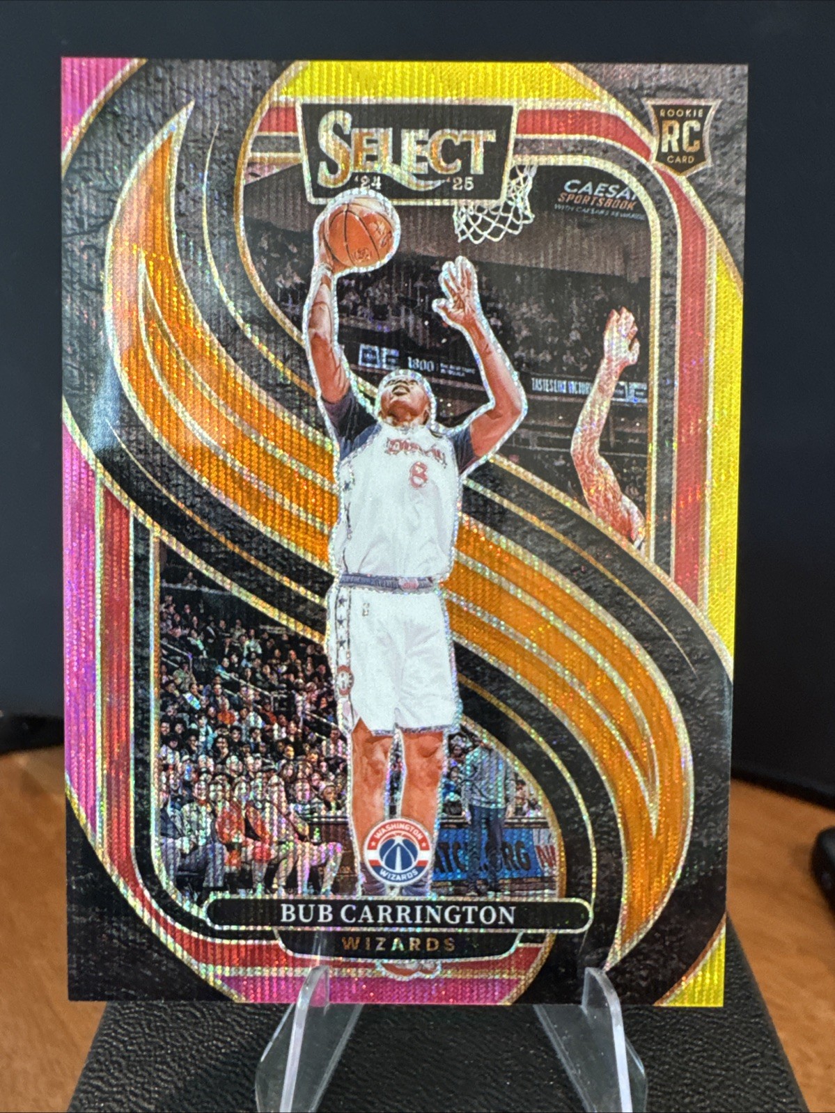 2024-25 Panini Select Bub Carrington #197 Multi Wave Premier /20 SSP