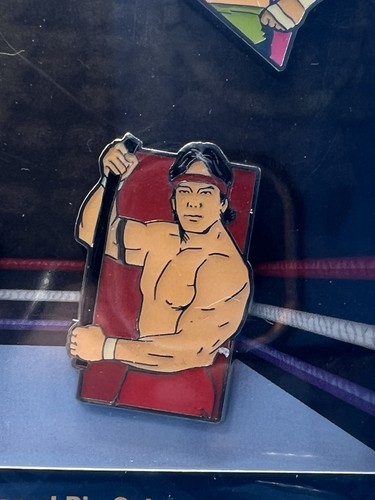 WWE WrestleMania III Limited Enamel Pin Set Hulk, Andre, Savage, Steamboat - New - Picture 6 of 8
