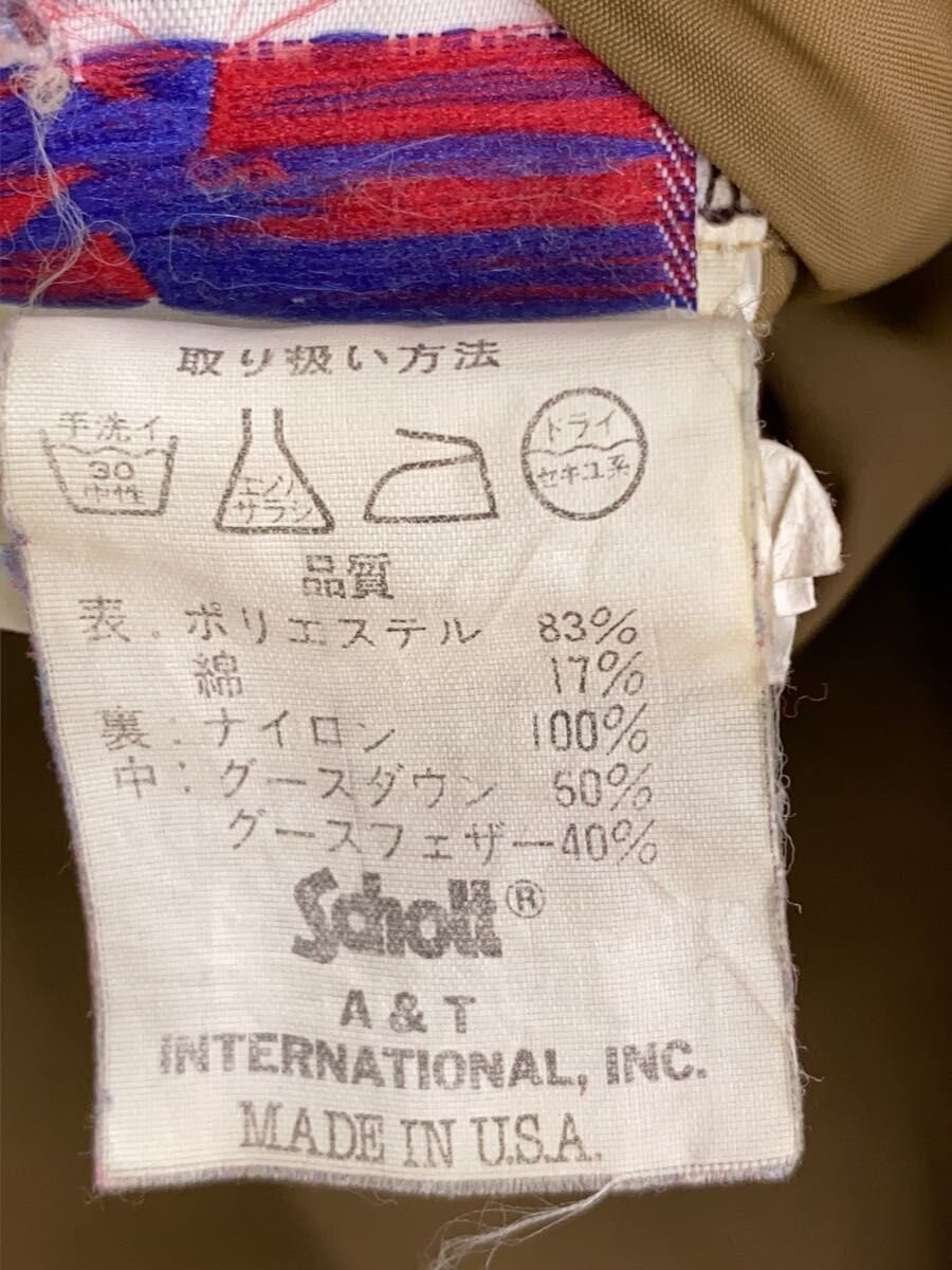 Schott 90s USA down jacket L polyester ML - image 4