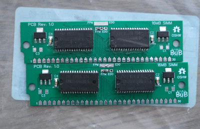 32 MB = 2 x 16 MB SIMM 30 RAM für Sound Blaster AWE 32