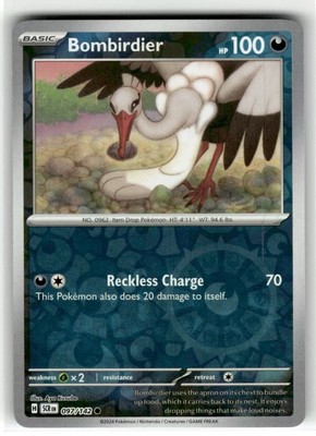 BOMBIRDIER Stellar Crown REVERSE HOLO #97 SCR(NM+)(PKM)