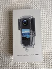 40M Waterproof Underwater Diving Housing Cover Case for Insta360 X3 Camera