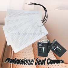 4pcs Square Switch Heated Seat Kitseat Heater For Toyota Tacoma Tundra Corolla