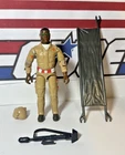 GI Joe Doc 1983 v1 *COMPLETE, Near Mint Figure / Damaged Stretcher* Vintage ARAH