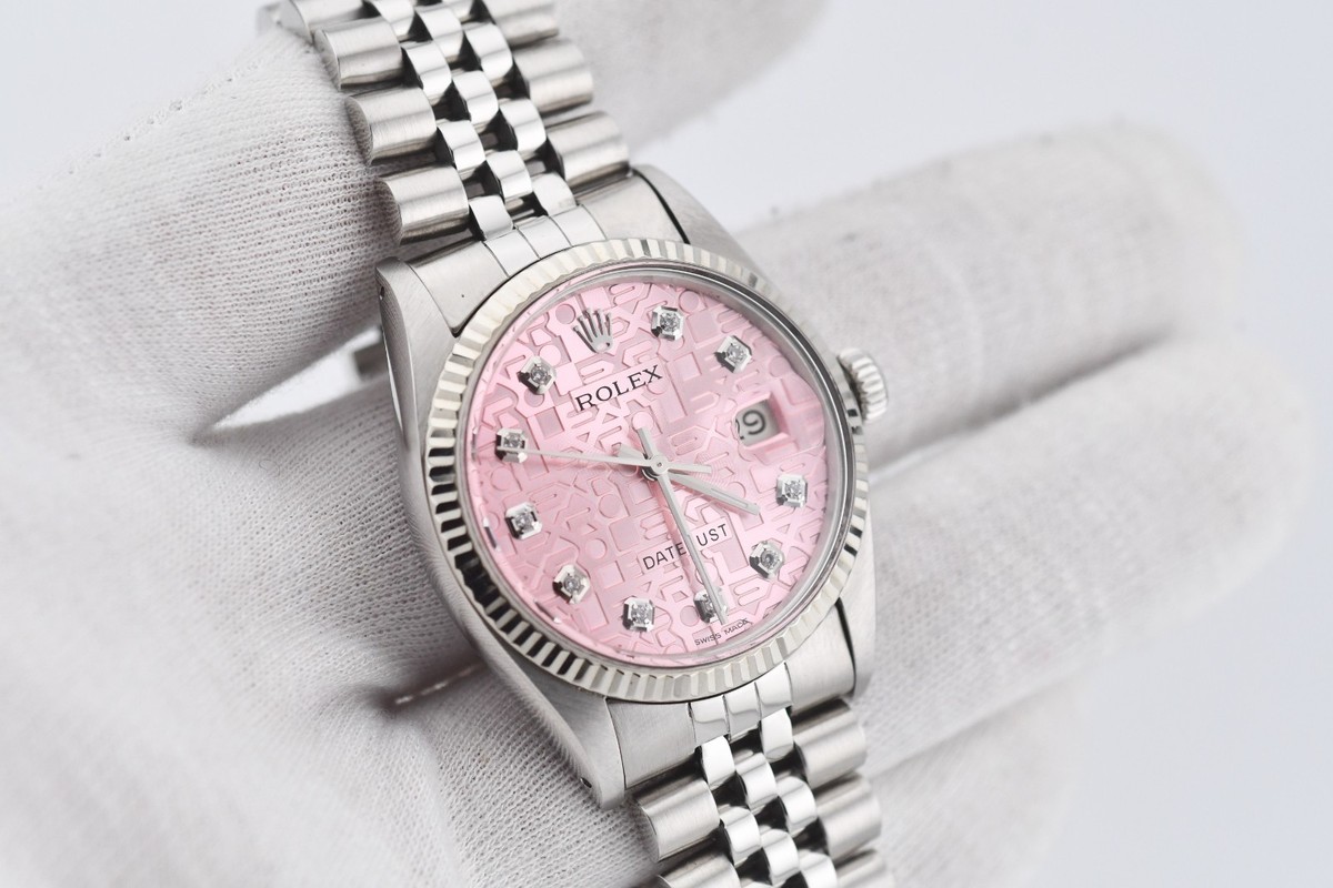 pink様 Rolex Datejust Ref.16014 Stainless Steel & White Gold 36mm