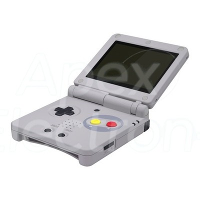eXtremeRate Game Boy Advance SP Replacement Shell And Key Kit with Tools