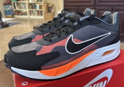 Men s 12 - Nike Air Max Solo SE Anthracite Black Orange FJ2594-001 Womens 13.5