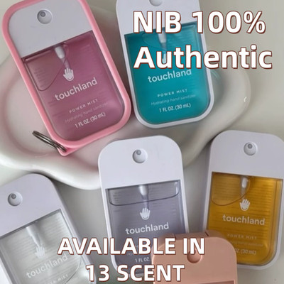 NIB 100% Authentic Touchland Power Mist Hydrating Hand Sanitizer,13 scent,1oz