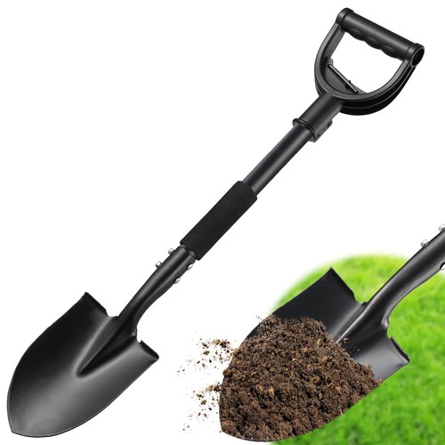 Shovel, Small Garden Shovels for Digging Gardening Heavy Duty, 31 inches Kids...