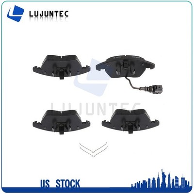 Front Metallic Brake Pads For 2006 2007 -2013 Audi A3 Quattro Low Noise 4pcs/set