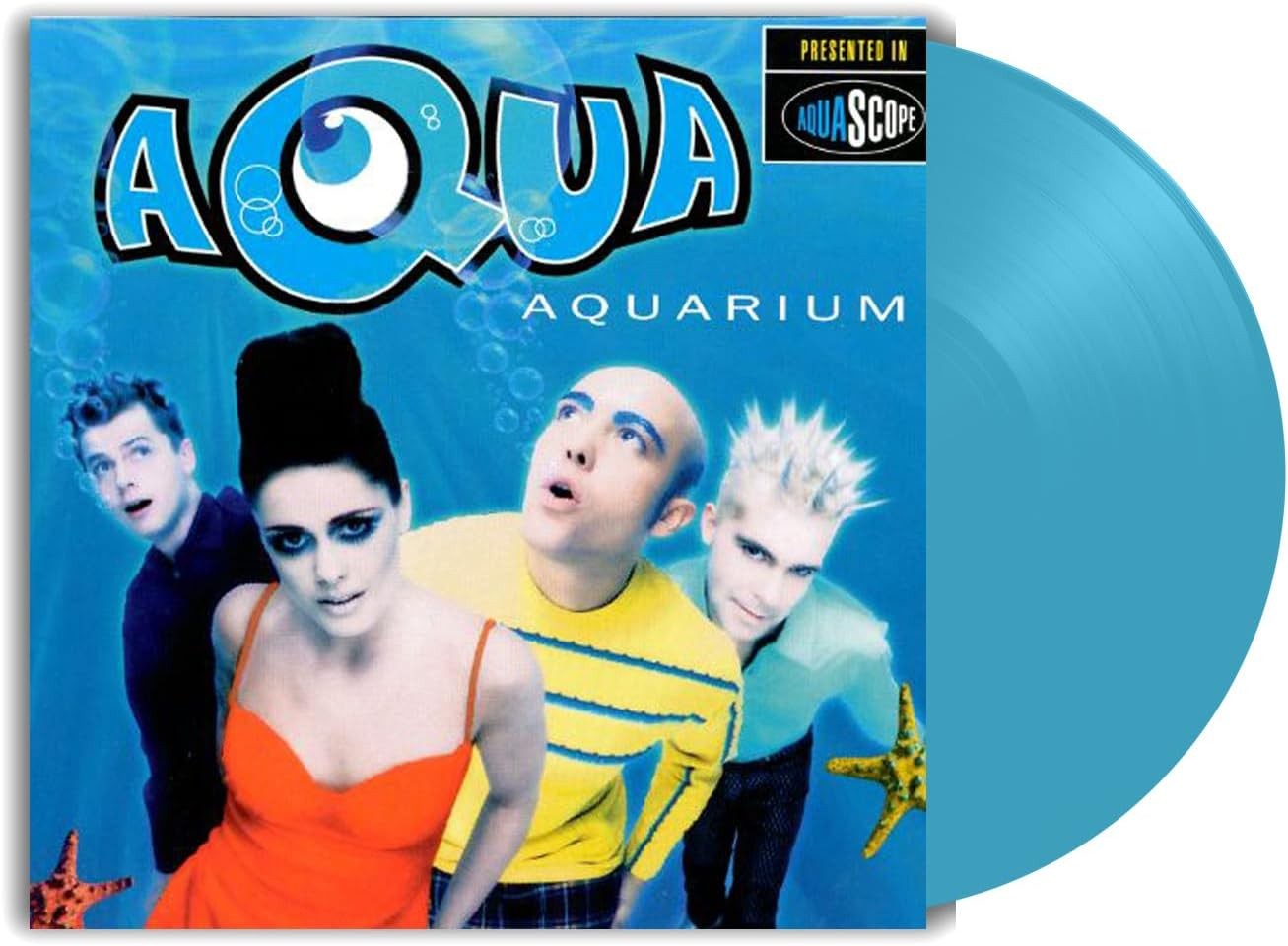 Aqua - Aquarium (Light Blue Opaque Vinyl LP 2017, Limited Edition 060255734)